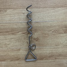 Dog Stake Spiral Tether Anchor Tie Out Ground Peg For Lead 41cm