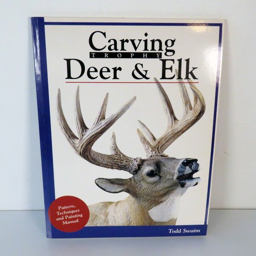 Carving trophy deer elk - trophy,