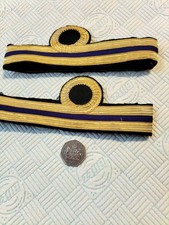 Navy sleeve cloth badges