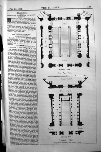 Old ground plan reception - old,