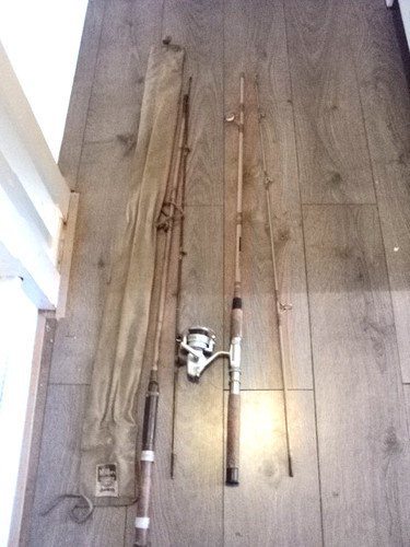 Vintage piece fishing rods - 2,