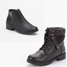 WOMENS WINTER ANKLE BOOTS ARMY