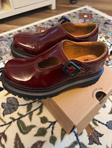Martens burgundy rejena - martens,