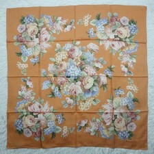 AQUASCUTUM Orange Flower Silk