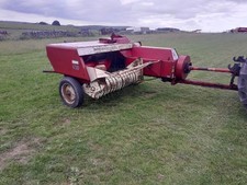 International harvester 430T conventional hay straw baler, Bomfords, Welger