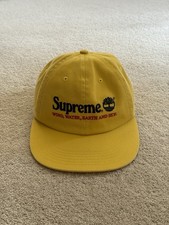 Supreme Timberland Yellow 6 Panel Cap SS20
