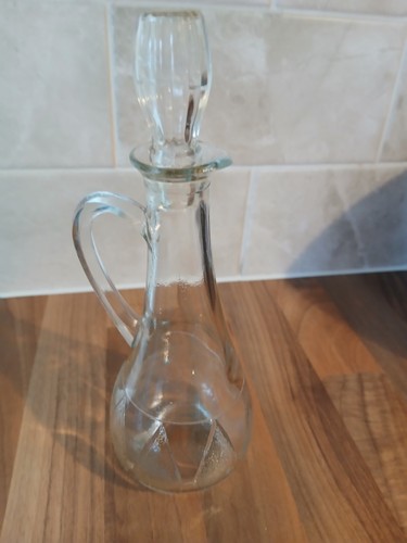 Vintage glass oil - glass,
