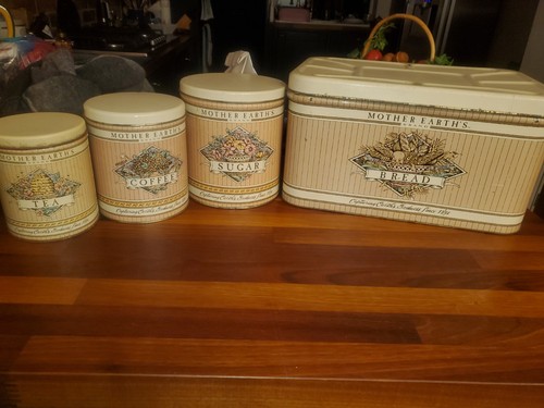 Vintage mother earth tin - mother, earth's