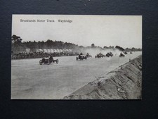 PRINTED POSTCARD. BROOKLANDS