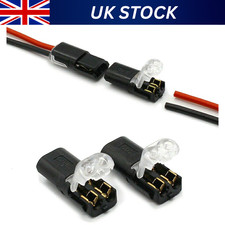10X 12V 2Pin Cable Wire Connector Plug Waterproof Sealed For Electrical Car UK