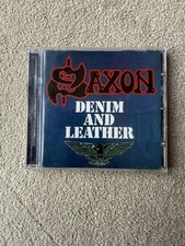 Saxon Denim & Leather Remastered With Bonus Tracks CD 2009 Mint