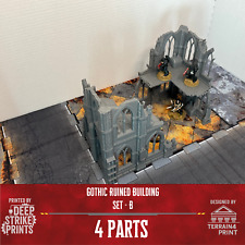 Gothic Ruined Tower B x2