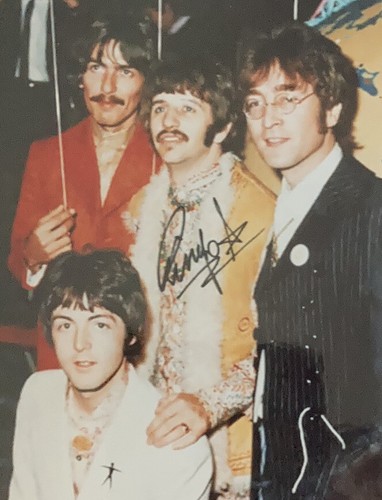 Ringo starr signed - signed, beatles
