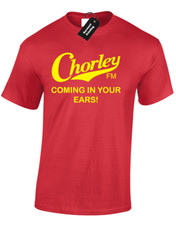 CHORLEY FM MENS T-SHIRT FUNNY