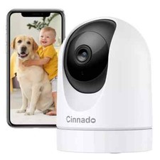 WiFi Security Camera Indoor - 2K Pet Cat & Dog Cameras House Security with APP