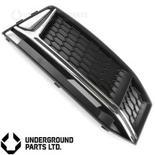 AUDI S4 B9 FOG GRILLE SILVER