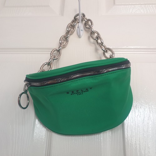 Replay green chain shoulder - green,