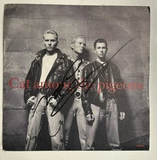 BROS MATT GOSS SIGNED Cat Among The Pigeons  LP Vinyl 7’’ AUTOGRAPHED 