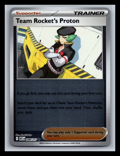 Pokémon tcg ascension - ascension, team