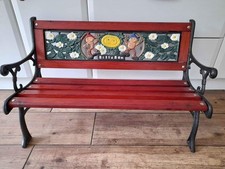Bill and Ben children`s bench