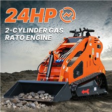 Upgraded Mini Skid Steer 24HP
