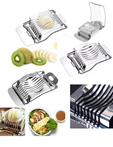 Egg slicer stainless steel - slicer,