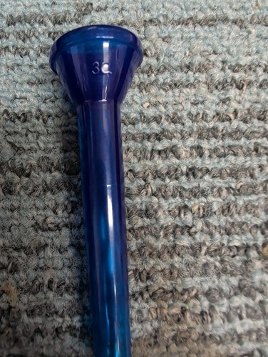 Ptrumpet mouthpiece blue - 3c,
