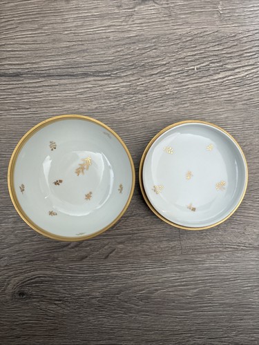 Sevres royal fat blue - 24k, gold