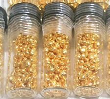 1 Gram Gold Grain - 999.9 Fine Bullion - Pure 24ct Gold Nuggets Scrap Or Repair