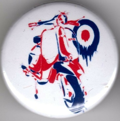 Lambretta mod target - mod, pin