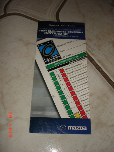 Mazda full circle service - full,