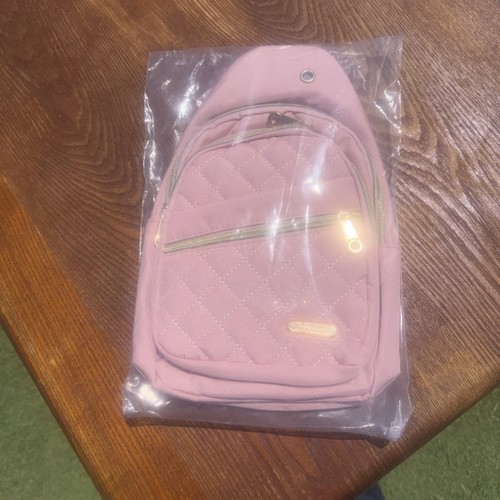 Crossbody backpack pink color - ,