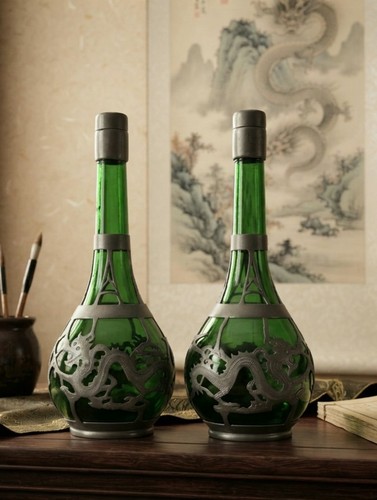 Antique pair chinese - pair, weihaiwei