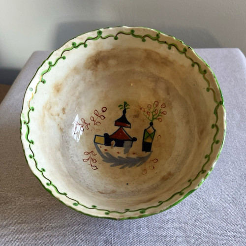 Antique gaudy welsh pearlware - welsh,