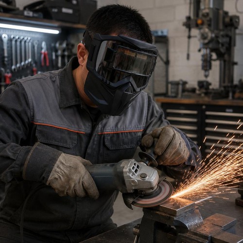 Auto darkening welding - welding, mask