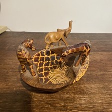 Small Wooden Jungle Animal