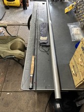 SUE BURGESS DIAMONDBACK 9’6” 2 PIECE #5-8 TROUT FLY FISHING ROD WITH BAG & TUBE