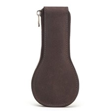 Retro Leather Watch Pouch Watch Case Travel Storage Case Organizer Bag Box