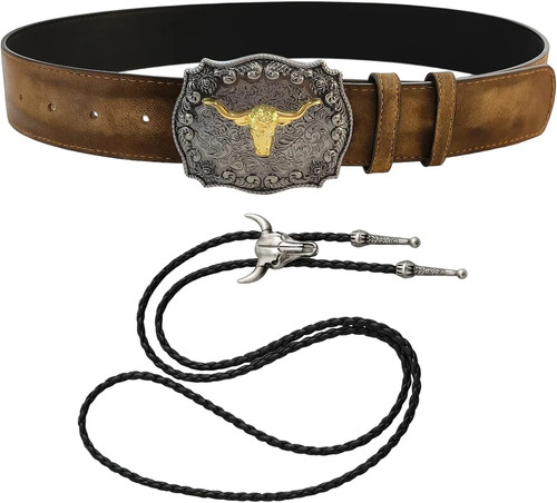 Cowboy belt piece - belt,, 2-piece