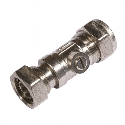 15mm straight chrome - x,