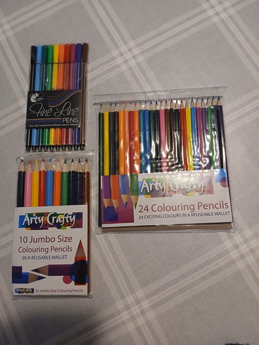 Pkt coloured pencils 1 - 1,