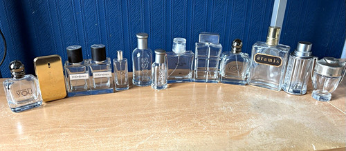 Mixed lot empty aftershave - lot,