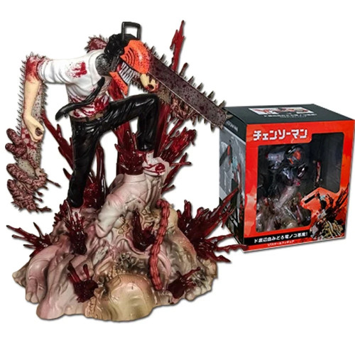 Chainsaw man denji figure - chainsaw,