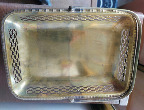 Vintage silver plated - silver, handled