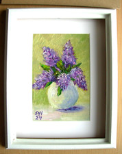 Lilac in vase Frame Still life