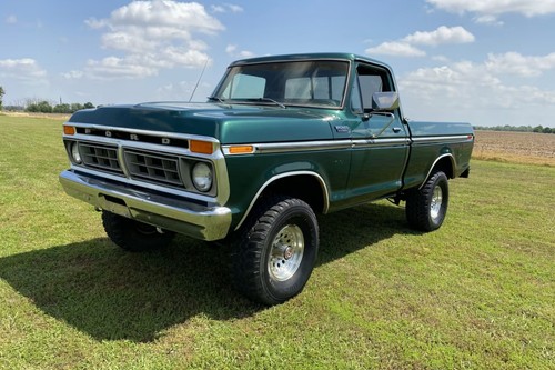 1977 ford f150 ranger green - ford,