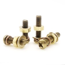 Brass Phillips Pan Head