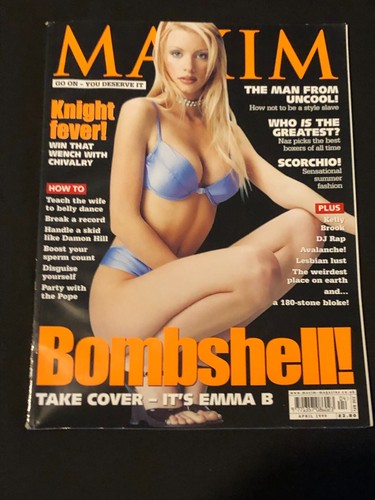 Maxim magazine apr - no,