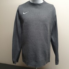 Nike Sweatshirt Crewneck Jumper Grey Men's Size Large Fair condition (Paint)