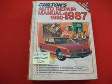 VINTAGE CHILTONS REPAIR MANUAL